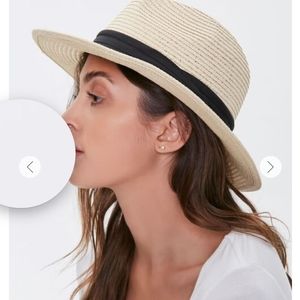 Ribbon trim fedora